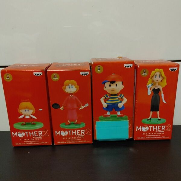 MOTHER2　コレクションフィギュア　ネス　ママ　トレーシー　ヴィーナス　MOTHER　