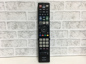 SHARP　リモコン　GA908PA　中古品M-5565