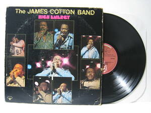 【LP】 THE JAMES COTTON BAND / HIGH ENERGY US盤 ジェームス・コットン・バンド ハイ・エナジー MAT MURPHY JAMES BOOKER