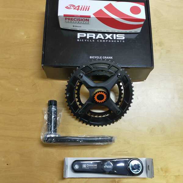 ZAYANTE CARBON M30 165mm 52-36T＋4iiii パワーメーター PRAXIS プラクシス　ザヤンテ 