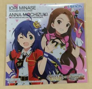 未使用 アイドルマスター スクエアブロマイド 伊織＆杏奈 １枚 ローソン コラボ ステラステージ ミリオンライブ！ シアターデイズ アイマス