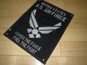 新品 岡山児島ベース KOJIMA BASE USAF WING STENCILED DENIM POSTER 2