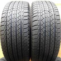 夏 4本SET 会社宛 送料無料 265/60R18 110H ミシュラン ラチチュードツアー HP 2022年製 バリ溝 ハイラックス ランクル パジェロ NO,Z0206_画像4