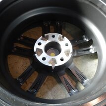 4本SET! 業者様 送料無料 205/55R16×6.5J 冬 新品 ミシュラン X-ICE SNOW ユーロテック ガヤ5 マットブラック 112mm/5穴 +29 NO,SS703_画像8