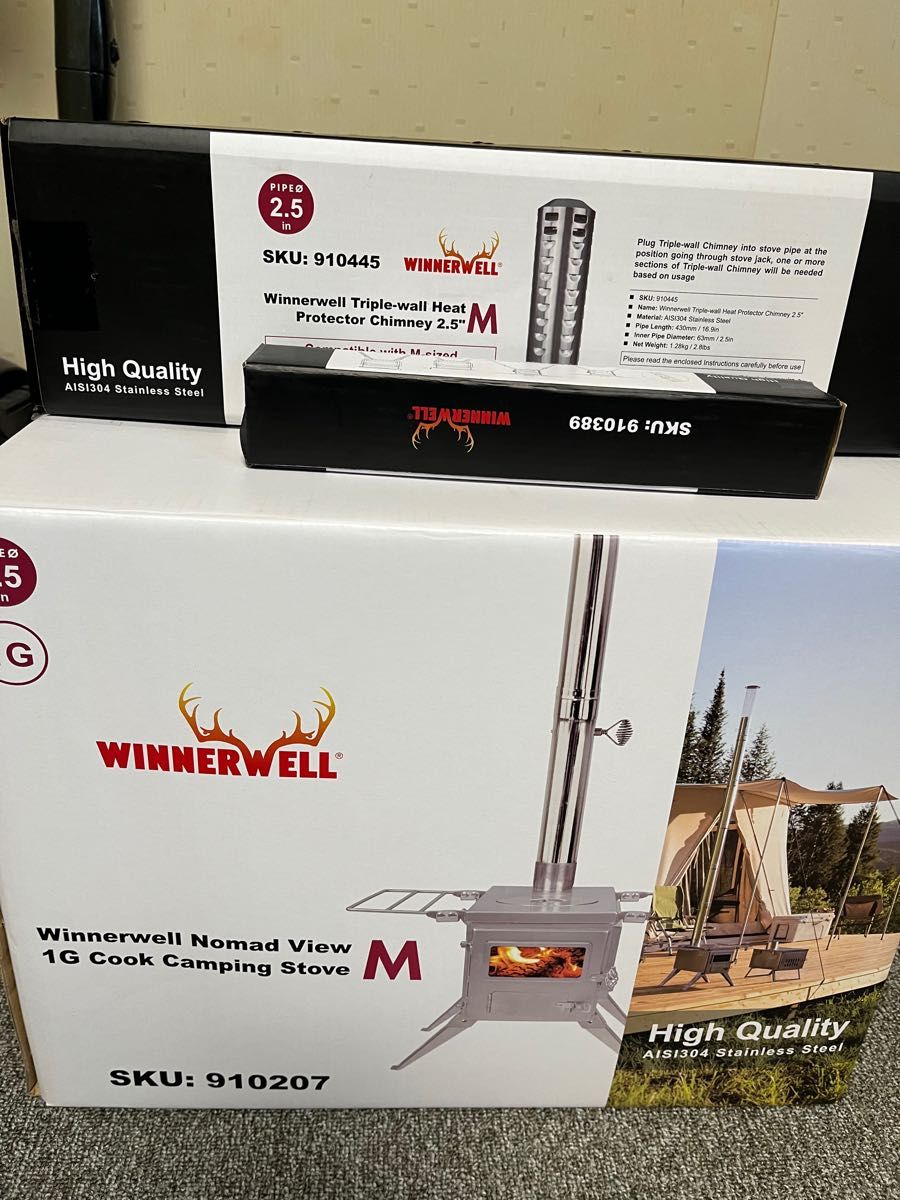ブランド 新品 薪ストーブ GLAND FIELD ストーブ四季 未使用品 - 通販