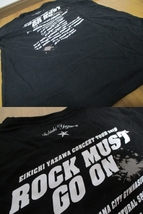 E.YAZAWA 矢沢永吉 コンサートツアー2019 ROCK MUST GO ON Tシャツ Mサイズ_画像6