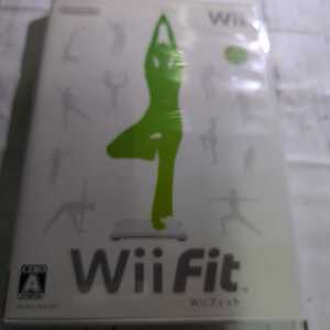 wii wii fit 取扱説明書付。盤面ギスあります