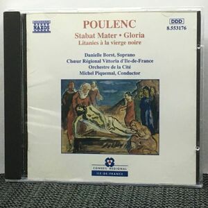 CD Poulenc : Stabat Mater / Gloria / Litanies A La Vierge Noire Poulenc, F.