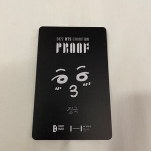 BTS エキシビジョン proof 韓国 限定 ジョングク