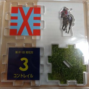 未開封品 ★ GI アクリルパズルプレート 第81回 菊花賞 3 コントレイル ★ 2020 G1 WINNERの画像2