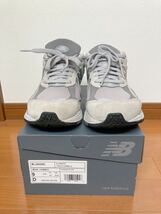 NEW BALANCE / ニューバランス ML2002R0 RAIN CLOUD GREY WIDTH:D グレー レインクラウド スエード スニーカー_画像2