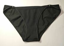 人類史上最も偉大な発明 三角パンティ 黒サイドリングゴム黒 Sサイズ 綿 コットン ショーツ Low Rise Cotton Bikini Panties_画像7