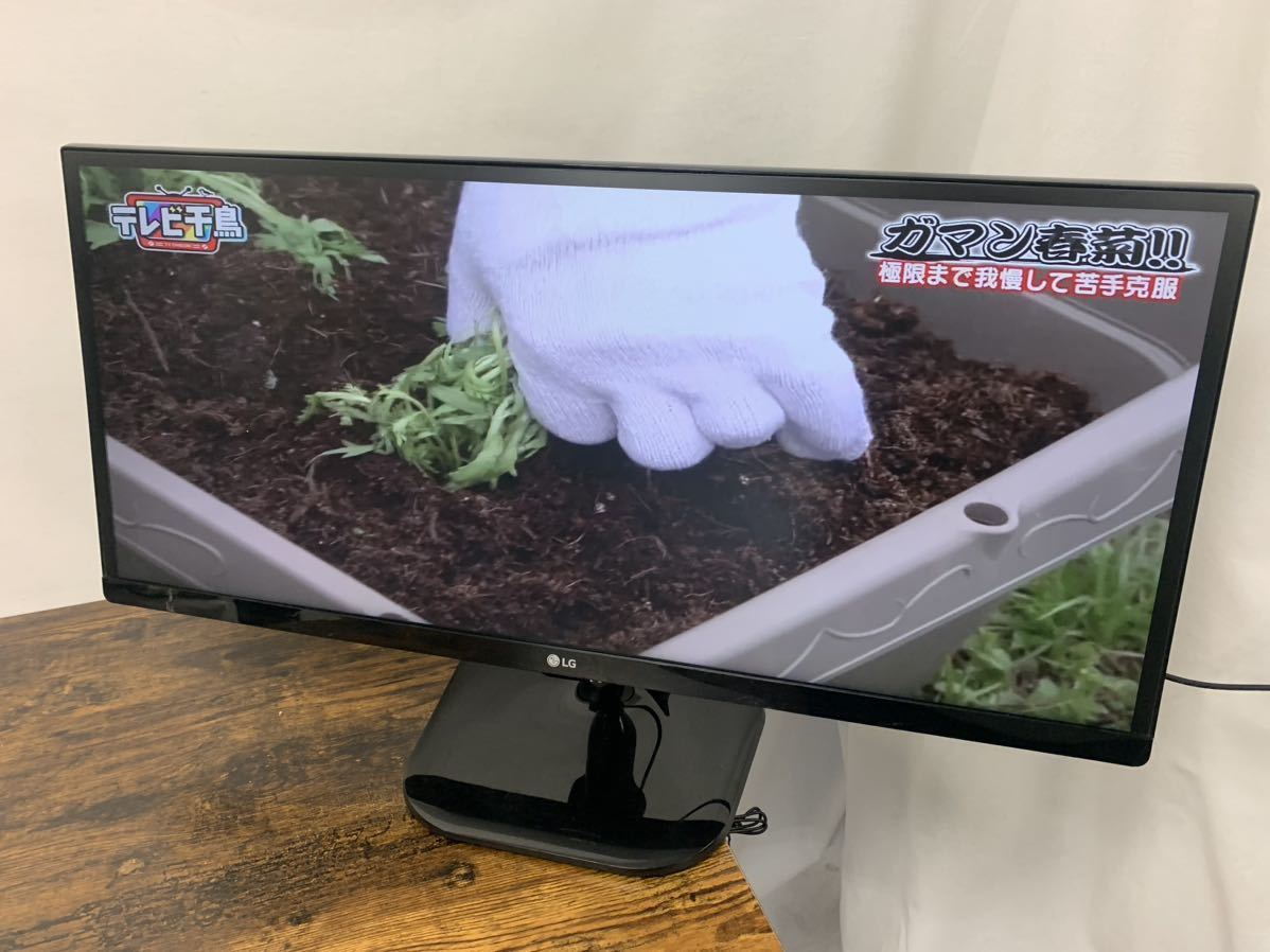 LG 29インチウルトラワイドディスプレイ 29UM58-P 最終値下げ 大人女性