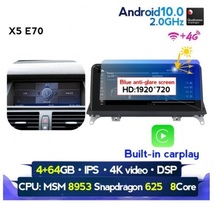 X5 E70 F15 X6 E71 F16用 Carplay アンドロイドナビ Android BMW 取付業者を紹介する可能_画像4