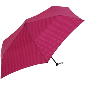 * wine * 1460. dot folding umbrella lady's light weight mail order stylish super light weight light compact smaller 55cm 55 centimeter child Kids .