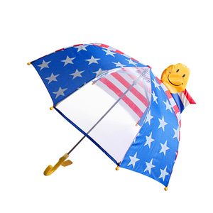 * 047410USA зонт Kids 45cm ребенок почтовый заказ длинный зонт зонт kasa детский ключ Stone Keystone прозрачный окно имеется детский сад уход за детьми . начальная школа посещение детского сада посещение школы мужчина. 