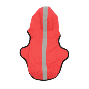 * red * S size pet raincoat mail order poncho raincoat poncho Kappa cat wear dog wear reflection tape attaching ma