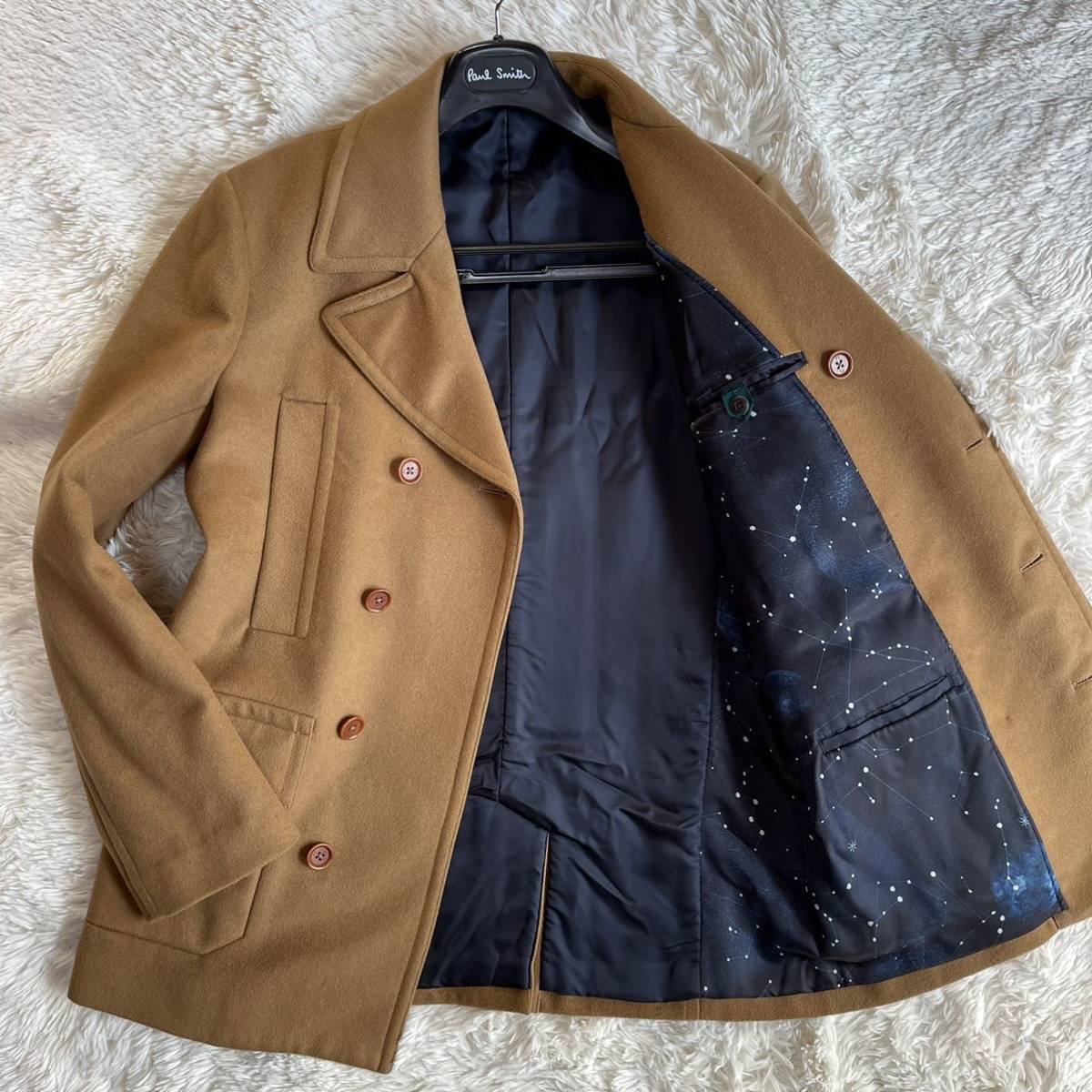 未使用 Paul Smith チェスターコート ドット Ｌ-