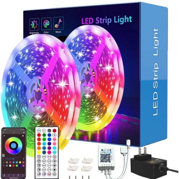 5m LEDテープライト 1600万色