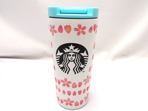 未使用 STARBUCKS スターバックス SAKURA2018 ステンレスタンブラー ペタル 355ml さくら 桜 管4