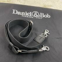 極美品　★高収納力&大容量★Daniel&Bob ダニエルアンドボブ シワ加工 レザー　トートバッグ ビジネス A4収納可能 2層構造　ブラック　2way_画像10