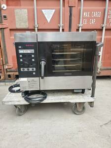 M1889-5 Hoshizaki steam navy blue be comb .n oven MIC-5TB3 W750×D560×H672. three-phase 200V eat and drink shop / kitchen / store / business use 