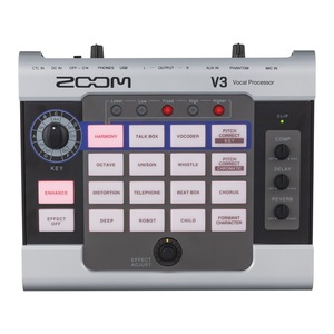 ZOOM V3 ライブパフォーマンス ボーカル用プロセッサー