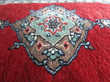 【90×63】ウール◆パキスタン産絨毯・カーペット・ラグ・マット■2683-9_画像6