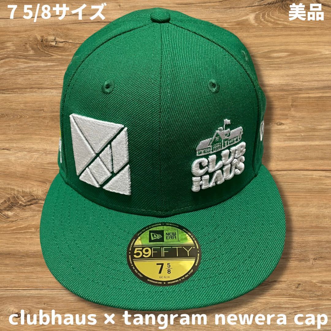 美品 clubhaus tangram NEW ERA cap クラブハウス タングラム ...