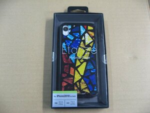 IO DATA(アイオーデータ) iPhone XR 6.1インチ用 ガラス+TPU+アルミ複合素材ケース 2層印刷 ステンドグラス（マルチ）BKS-IP18MTGGASMCMTGG