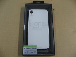 IO DATA(アイオーデータ) iPhone XR 6.1インチ用 ガラス+TPU+アルミ複合素材ケース ホワイト BKS-IP18MTGGAWH