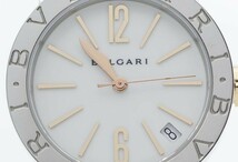 ♪BVLGARI　ブルガリ　ブルガリ　ＢＢＬ３３ＷＳＳＰＧＤ　ピンクゴールド　コンビ　正規品　本体のみ　Ａ38615_画像3