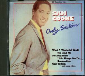 CD SAM COOKE ONLY SIXTEEN サムクック　輸入盤