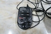 DENON ポータブルDATレコーダー DTR-80P+RC-423リモコン　録音できずジャンク品_画像6