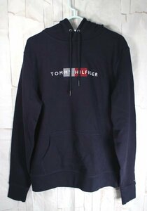 15 02819 ☆ (トミーヒルフィガー) TOMMY HILFIGER 【オンライン限定】ロゴパーカー MW21030 L ネイビー【アウトレット品】