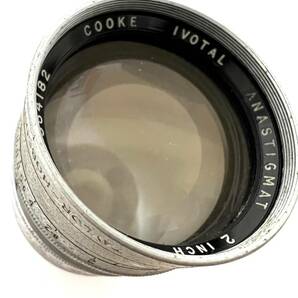 【希少品】TAYLOR HOBSON テイラーホブソン COOKE IVOTAL ANASTIGMAT 2INCH f/1.4 Cine-Lens シネレンズ オールドレンズ 現状品の画像3