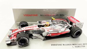 ミニチャンプス 1/43 PMA ボーダフォンマクラーレンメルセデス MP4-22 ルイスハミルトン#2 2007 Vodafone McLaren MERCEDES HWA1-225