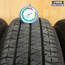 【ヤフオク限定】175/80R16 2021年製 ブリヂストン デューラー H/T 684Ⅱ タイヤのみ 1台分 4本セット ジムニー などに _○004_画像9