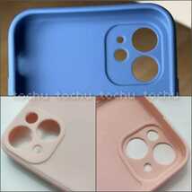 iPhoneXR iPhoneケース iphoneカバー ブルー ハート おしゃれ かわいい くすみカラー TPUケース ネイビー 青紫_画像8