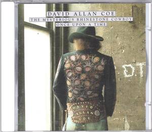 ☆DAVID ALLAN COE/The Mysterious Rhinstone Cowboy＆Once Upon A Time『74年＆75年発表のアウトロー・カントリーの大名盤２in１』◆廃盤