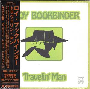 *ROY BOOKBINDER(roi* книжка жнец -)/Travelin* Man*70*s акустический * swing. большой название запись!*[ совершенно ограничение запись. бумага jacket!]