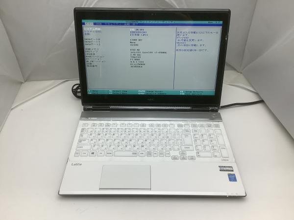 「中古」「美人」NEC パソコンPC-LL750MSW-YC ノートPC PC/タブレット 家電・スマホ・カメラ 【保障できる】