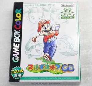 GBC/ゲームボーイカラー/マリオゴルフGB　箱・説明書付属