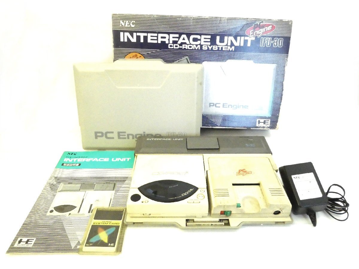 超美品□NEC製品□PCエンジンIFU 30 CDROM システム 割引送料無料