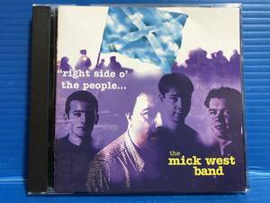 【CD】ミック・ウェスト MICK WEST BAND RIGHT SIDE O THE PEOPLE UK盤 洋楽 999