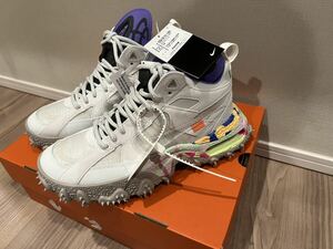 オフホワイト　ナイキ　offwhite nike off-white Air Terra Forma テラフォーマ　virgil abloh ヴァージルアブロー　28.0cm white