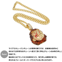 【ワンサイズ】King Ice×CHUCKY キングアイス×チャッキー ネックレス ゴールド Bad Guy Necklace (M) アクセサリー チャイルドプレイ_画像4