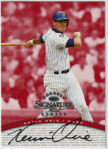 1997 LEAF DONRUSS Signature Series【KEVIN ORIE】Autograph