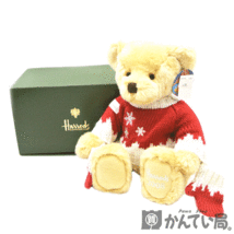 16040 Harros【ハロッズ】テディベア クリスマスイヤー 限定 2008 ぬいぐるみ 【中古】 USED-A【かんてい局名古屋西店】_画像9