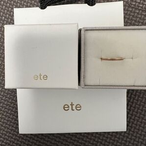 ete ピンキーリング6号 クリスマスプレゼントにも